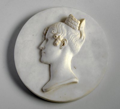 Ritratto medaglione di Mrs Mary Brooke da Joseph Gott