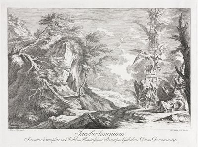 Il Sogno di Giacobbe da Joseph Goupy