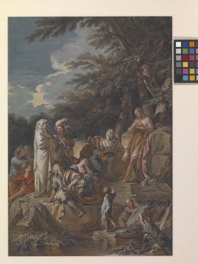 San Giovanni Predica Nel Deserto da Joseph Goupy