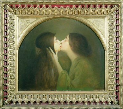 Il bacio, 1900 da Joseph Granie