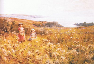 Raccogliendo ranuncoli, da fonte sconosciuta da Joseph Harold Swanwick