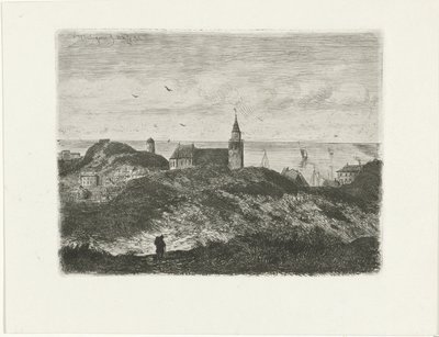Veduta di Scheveningen da Joseph Hartogensis