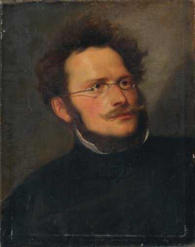 Il pittore Heinrich Schwemminger da Joseph Hasslwander