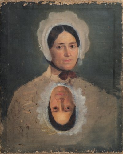 Due studi di teste femminili da Joseph Hasslwander