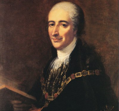 Ritratto di Massimiliano Giuseppe Conte von Montgelas 1759-1838, 1806 da Joseph Hauber after