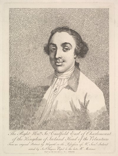 Il Diritto Onorevole James Caulfield, Conte di Charlemount del Regno d