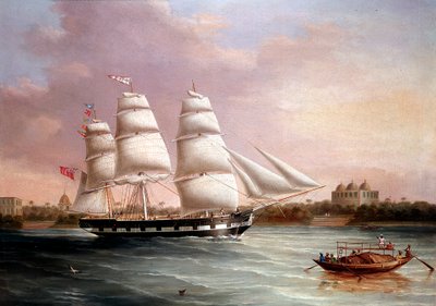 John Wood si avvicina a Bombay, c. 1850 da Joseph Heard