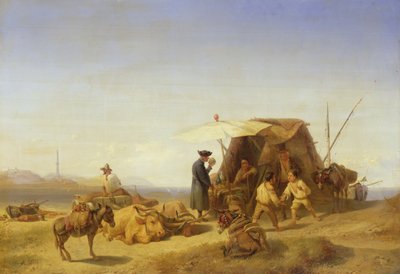 Paesaggio in Italia da Joseph Heinrich Marr