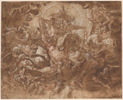 La caduta di Fetonte da Joseph Heintz the Elder