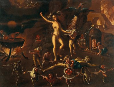Una scena di stregoneria da Joseph Heintz the Younger