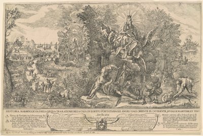Il trasporto della Santa Casa di Loreto da Joseph Heintz the Younger