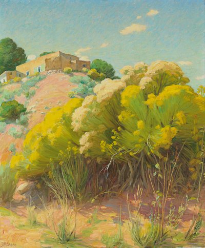 Studio di Taos da Joseph Henry Sharp