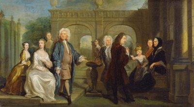 Una conversazione familiare da Joseph Highmore