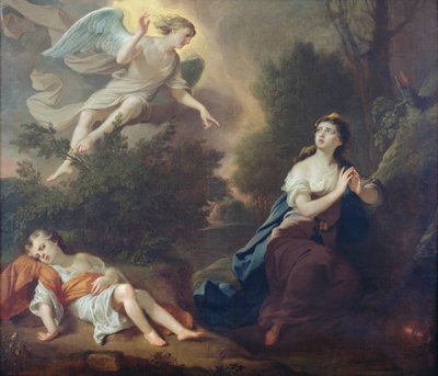 Agar e Ismaele, 1746 da Joseph Highmore