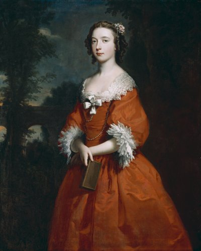 Miss Hamilton, c.1735-45 da Joseph Highmore