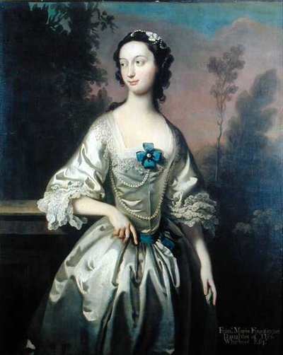 Ritratto di Frances Maria Fountayne da Joseph Highmore