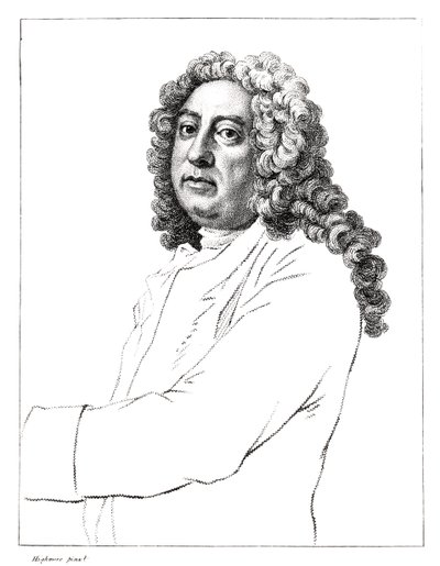 Sir James Thornhill (1676-1734) da Joseph Highmore