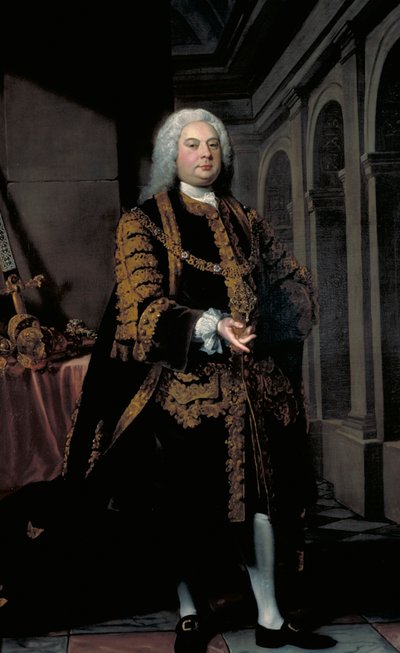 Sir John Barnard, Lord Mayor da Joseph Highmore