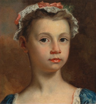 Schizzo di una Giovane Ragazza da Joseph Highmore