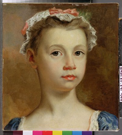 Schizzo di una giovane ragazza, c.1730-40 da Joseph Highmore