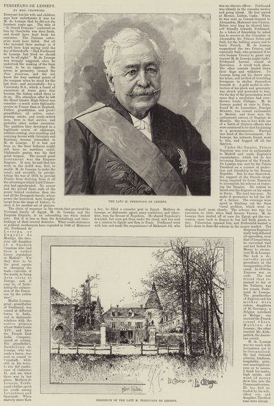 Ferdinand de Lesseps da Joseph Holland Tringham