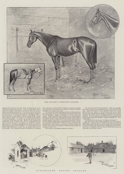 Scuderie di Kingsclere da Joseph Holland Tringham