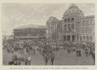 Il Grand Hotel, Pretoria, scena all