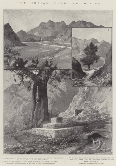 La Rivolta della Frontiera Indiana da Joseph Holland Tringham