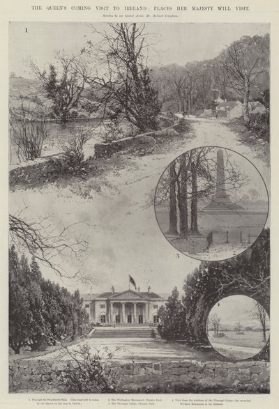 La prossima visita della Regina in Irlanda, luoghi che Sua Maestà visiterà da Joseph Holland Tringham