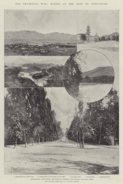 La Guerra del Transvaal, Scene al Sede delle Operazioni da Joseph Holland Tringham