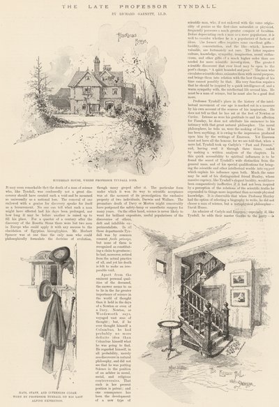 Il defunto Professor Tyndall da Joseph Holland Tringham
