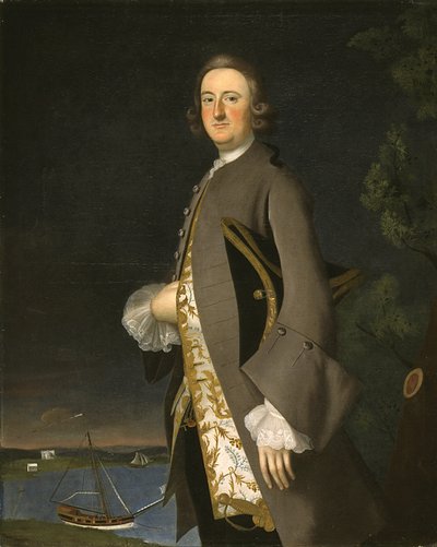 Ritratto del Capitano John Pigott, c.1752 da Joseph Jonathan Blackburn