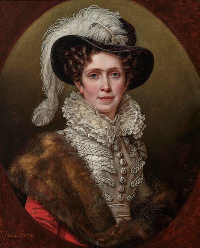 Carolina di Baden 1776-1841, Regina di Baviera, 1823 da Joseph Carl Stieler