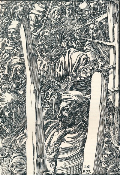 La rivolta dei contadini da Joseph Kaspar Sattler