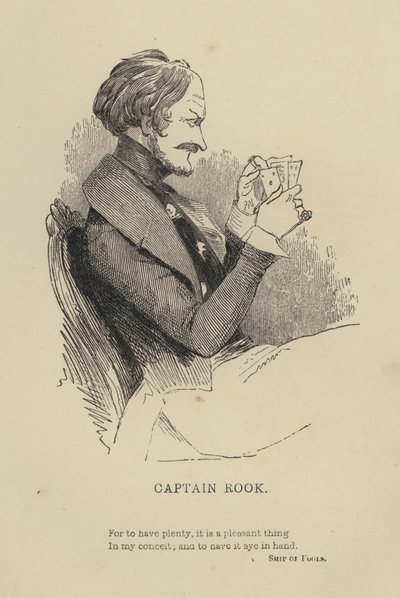 Kenny Meadows: Capitano Rook (incisione) da Joseph Kenny (after) Meadows