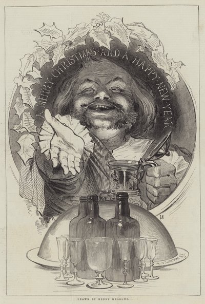 Buon Natale e Felice Anno Nuovo da Joseph Kenny Meadows