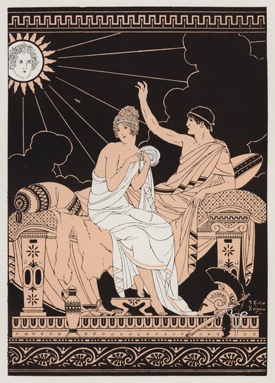 Afrodite ed Eros da Joseph Kuhn Regnier