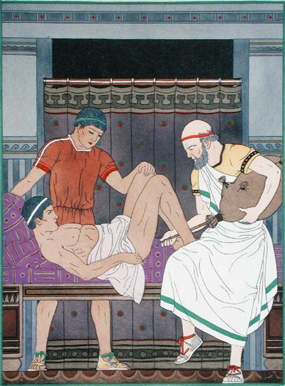 Il clistere, illustrazione da 