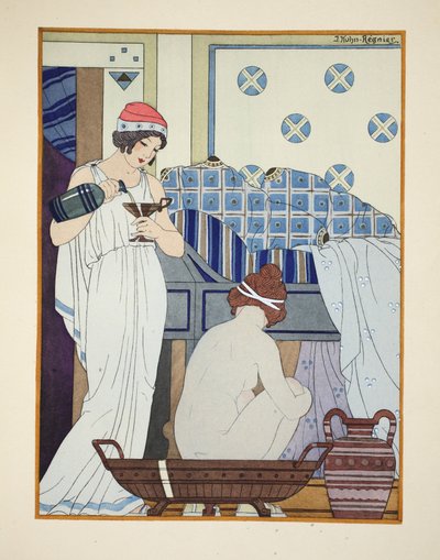 Un sedile da bagno, illustrazione da 