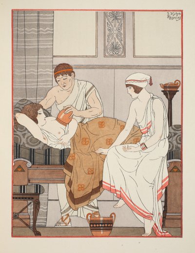 Applicazione di una suzione al seno, illustrazione da 