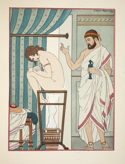 Terapia di Fumigazione, illustrazione da 