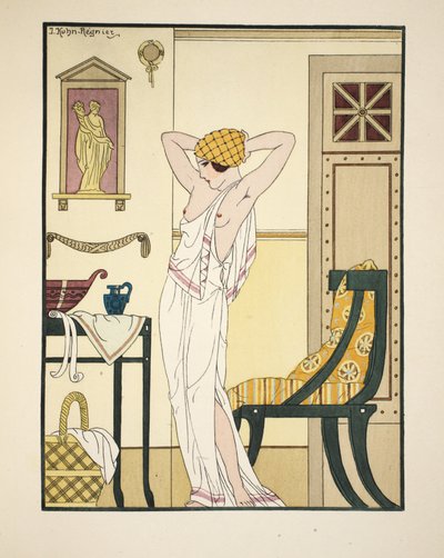 Lavaggio dei capelli, illustrazione da 