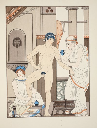Massaggio, illustrazione da 