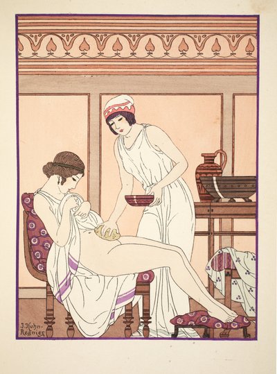 Bagno di spugna, illustrazione da 