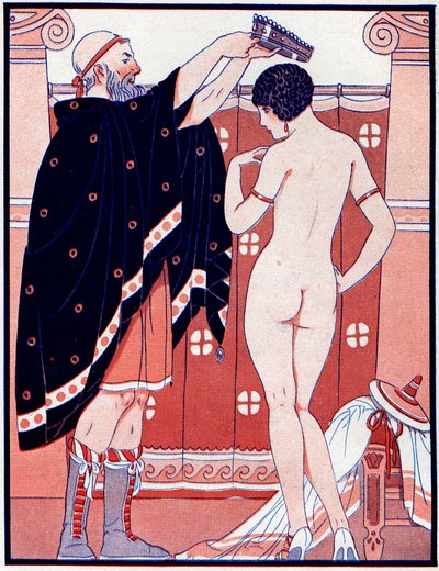 Tre premi femminili - Premio per la bellezza - illustrazione da la Vie Parisienne, 1929 da Joseph Kuhn Regnier
