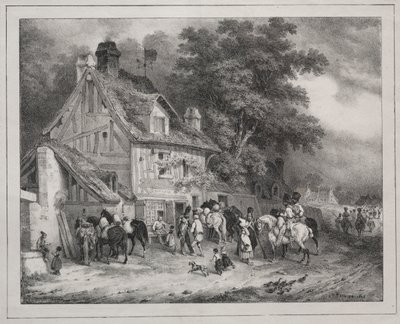 Ricordo della Normandia da Joseph Louis Hippolyte Bellange