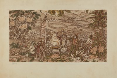 Tessuto Stampato Storico, c. 1939 da Joseph Lubrano