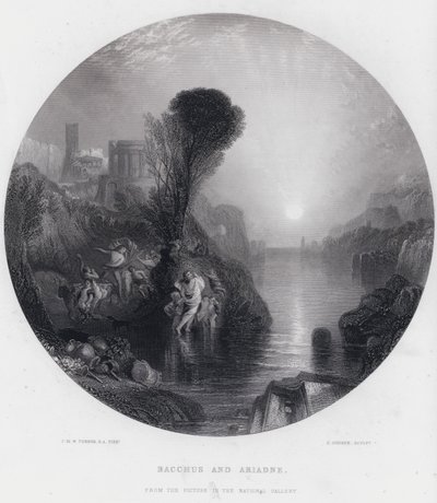 Bacco e Arianna da Joseph Mallord William (after) Turner