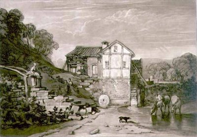 Mulino ad acqua, da 