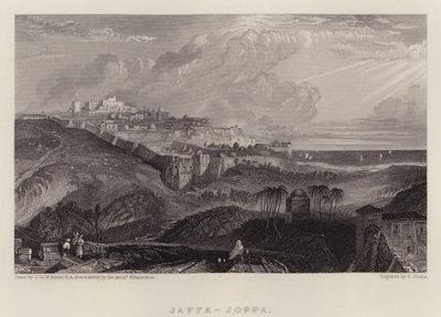 Jaffa, Joppa da Joseph Mallord William (after) Turner